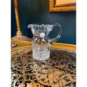 Vintage Neiman Marcus Lead Crystal Creamer Pitcher
